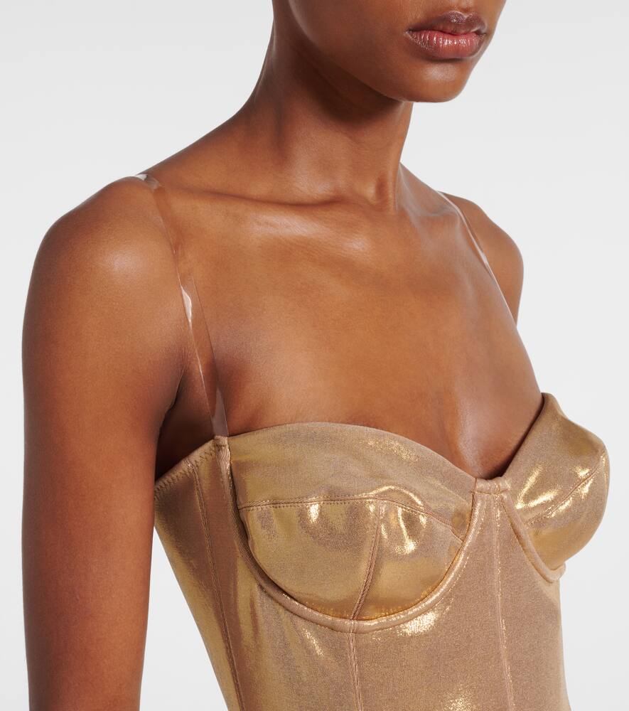Norma Kamali Strapless Bodysuit
