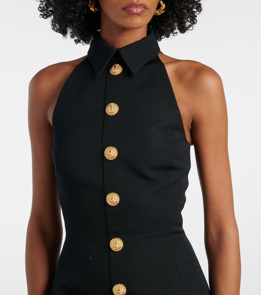  Balmain Balmain Minikleid Aus Wolle 