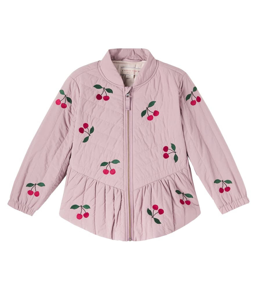 Konges Slojd Konges Sløjd Bestickte Bomberjacke Juna In Pink