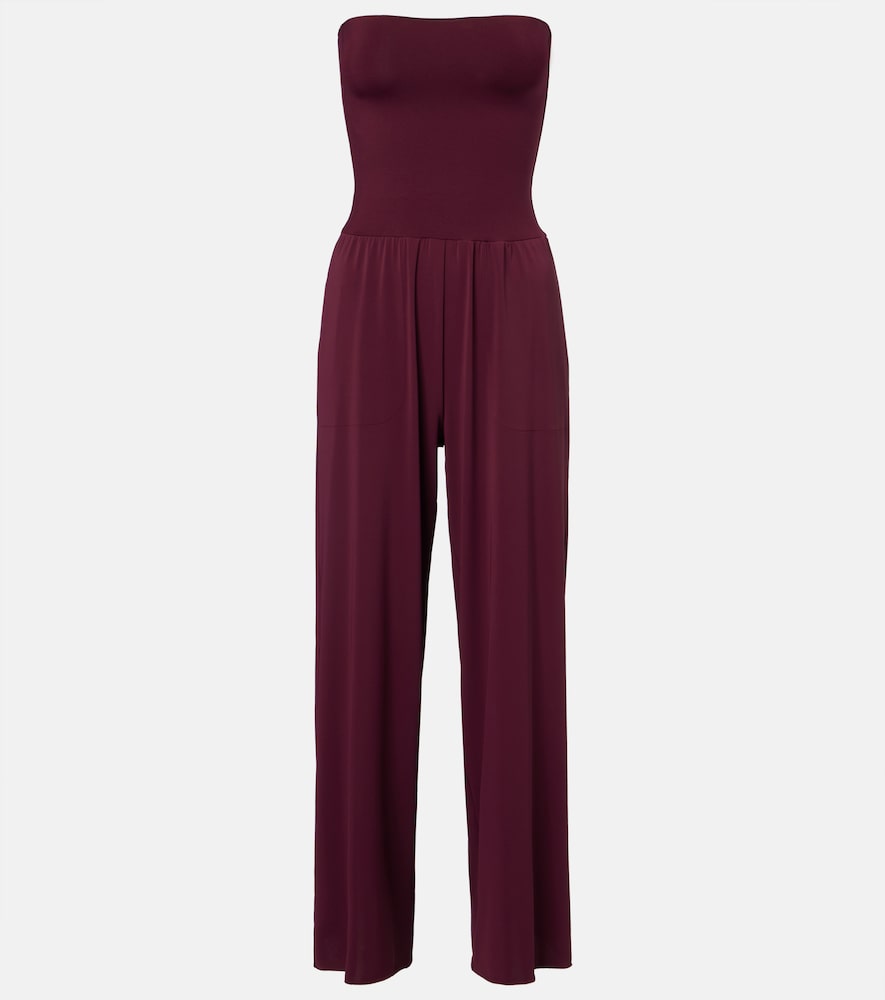 Eres Dao strapless jersey jumpsuit