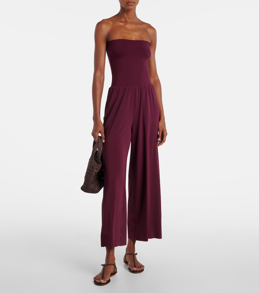  Eres Eres Dao Strapless Jersey Jumpsuit 