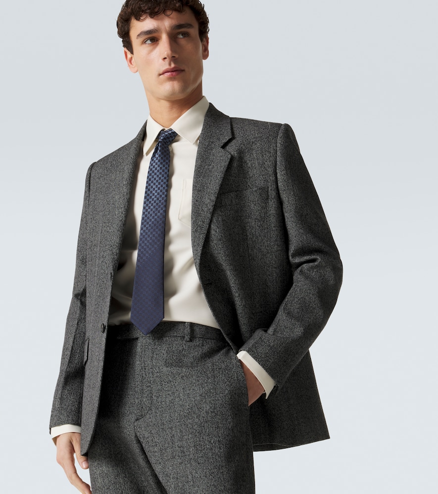  Gucci Gucci Krawatte Gg Aus Seiden-jacquard 