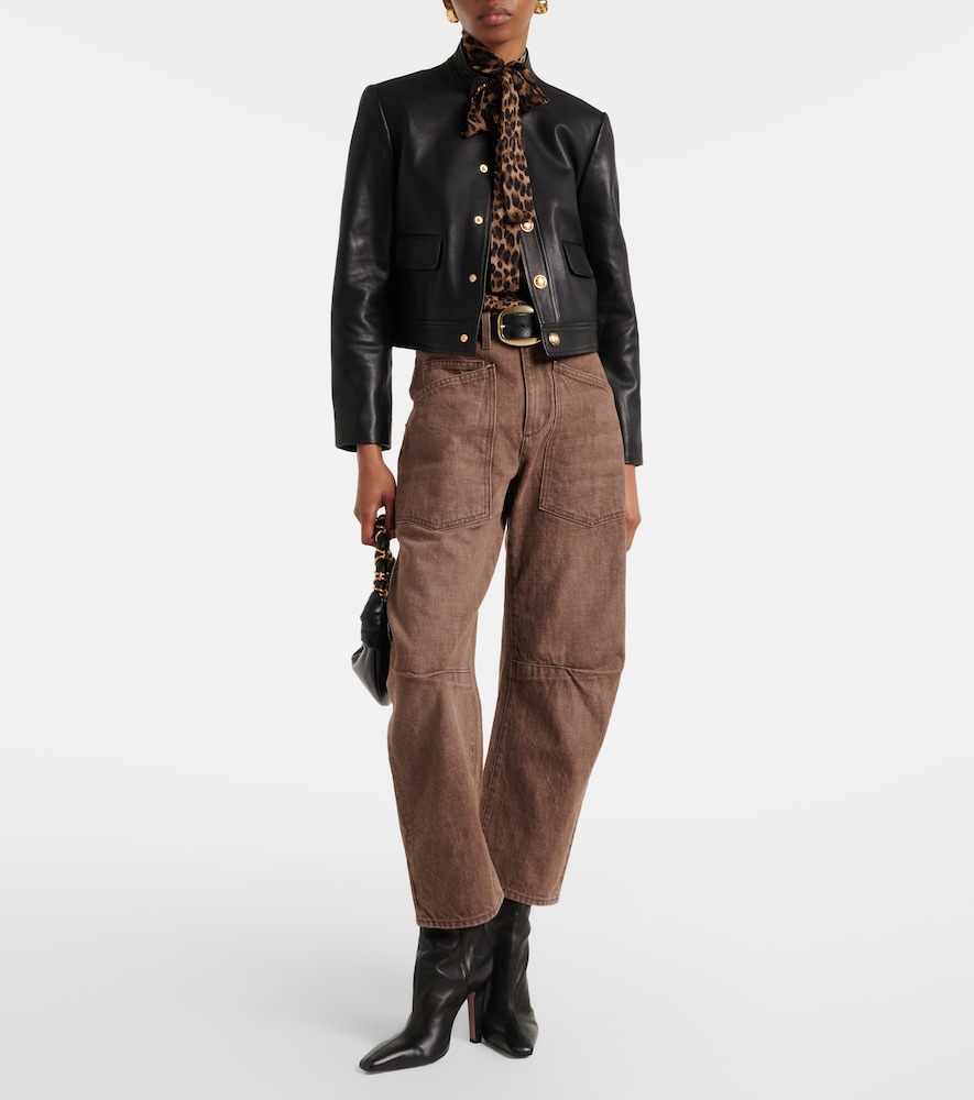 Nili Lotan Shon barrel-leg jeans