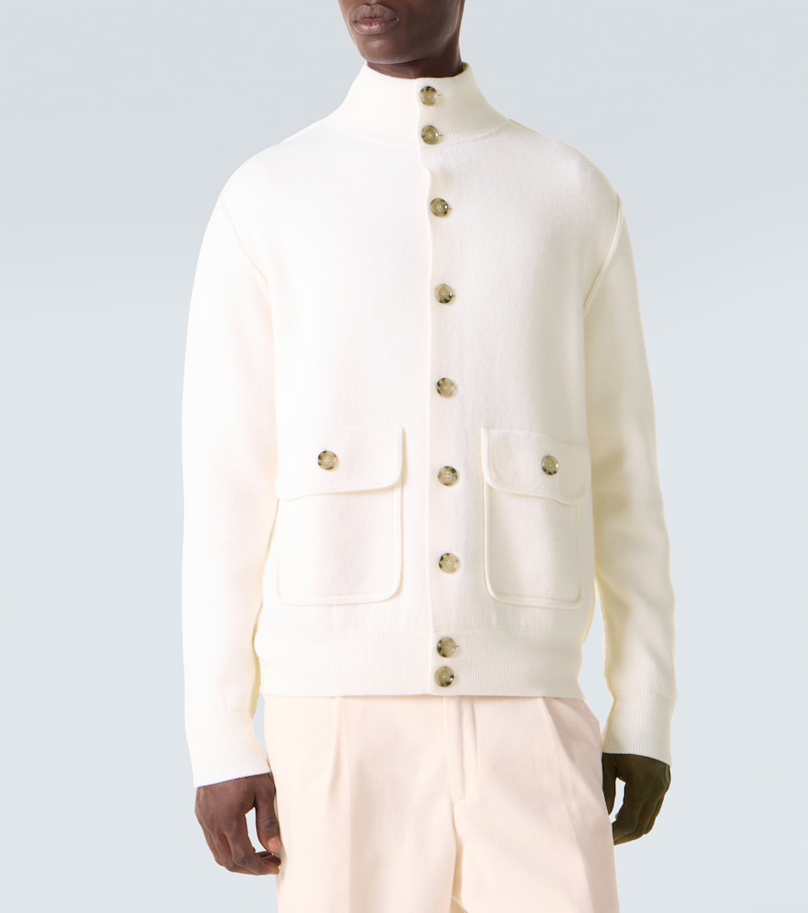  Allude Allude Wool And Cashmere Jacket 