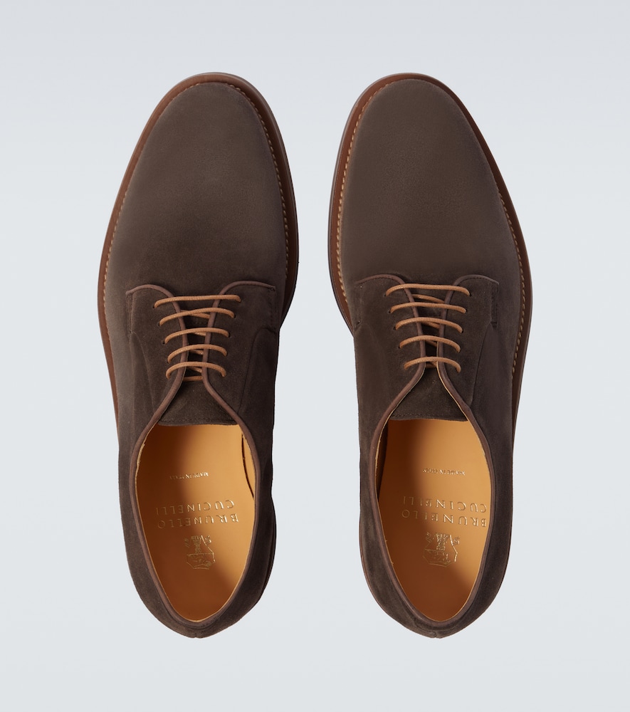  Brunello Cucinelli Brunello Cucinelli Suede Derby Shoes 
