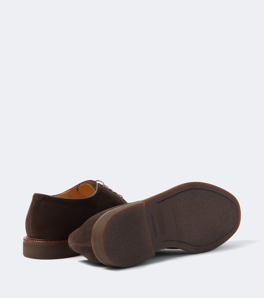  Brunello Cucinelli Brunello Cucinelli Suede Derby Shoes 