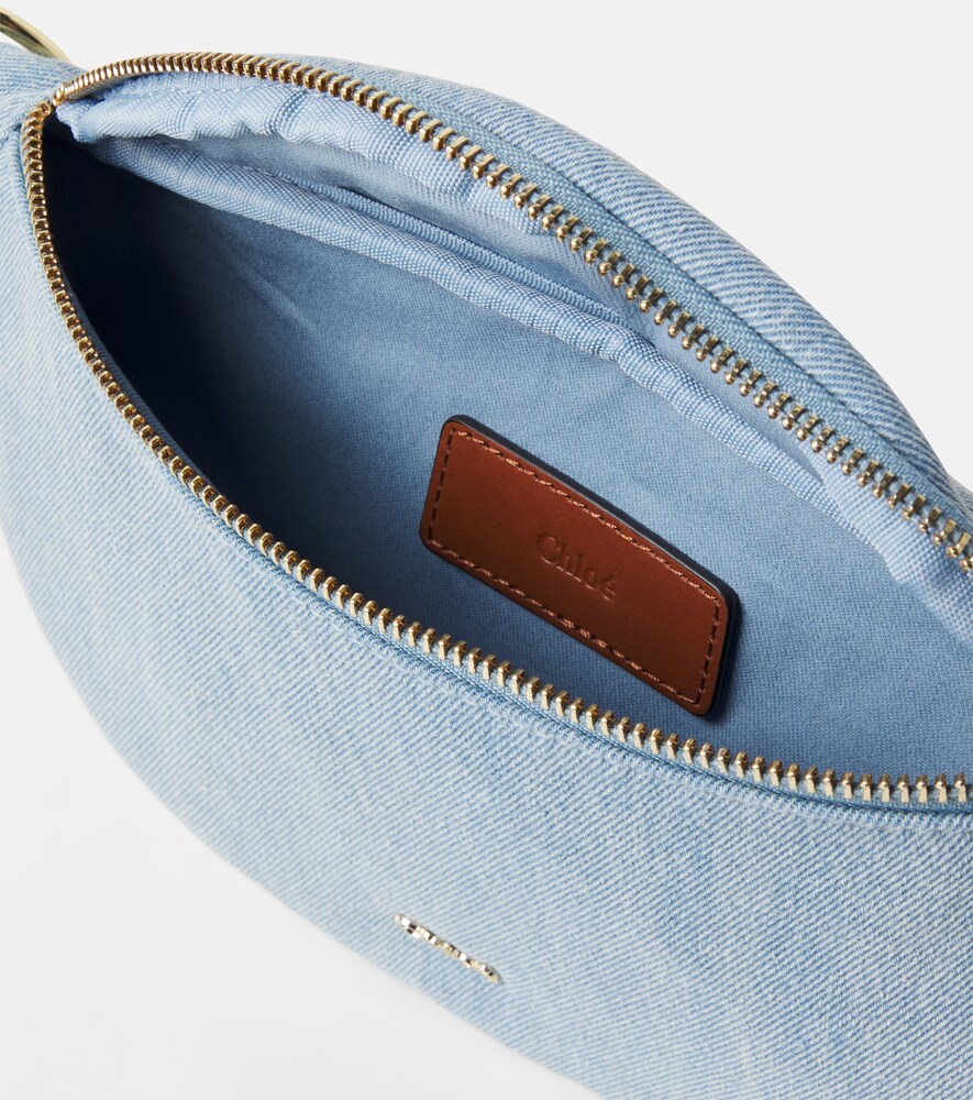  Chloe Kids Chloã© Kids Logo Denim Belt Bag 