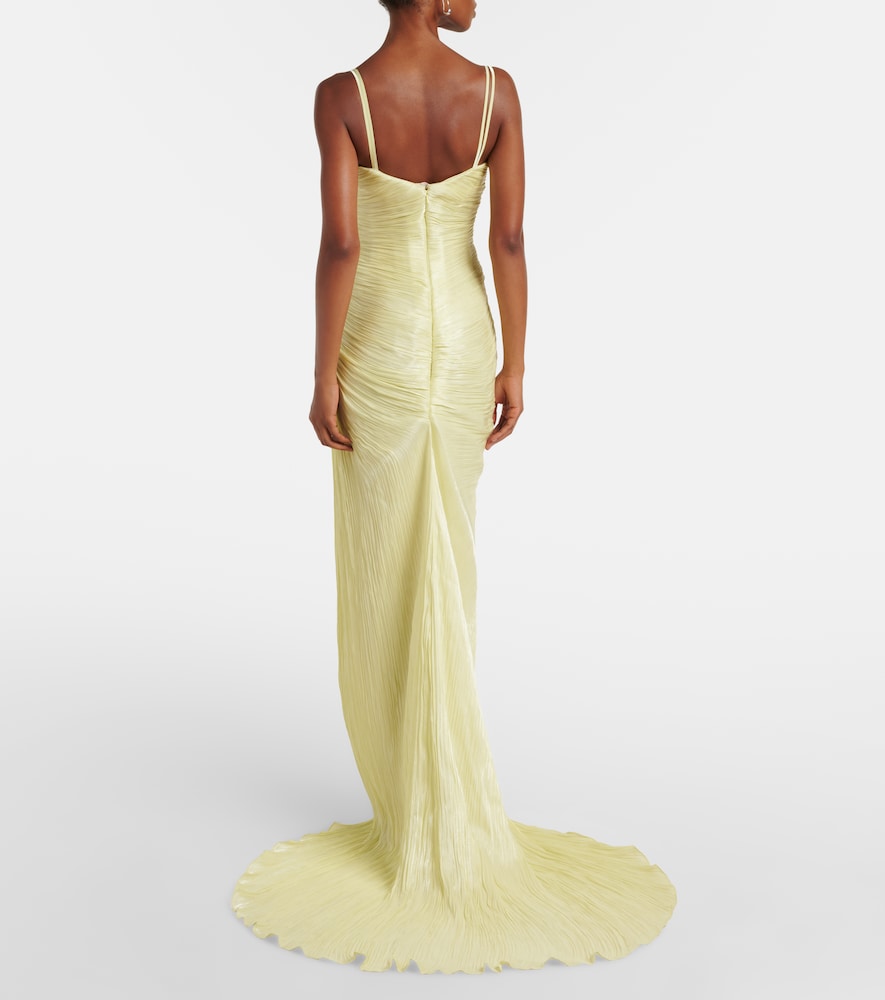  Marmar Halim Marmar Halim Pleated Gown 