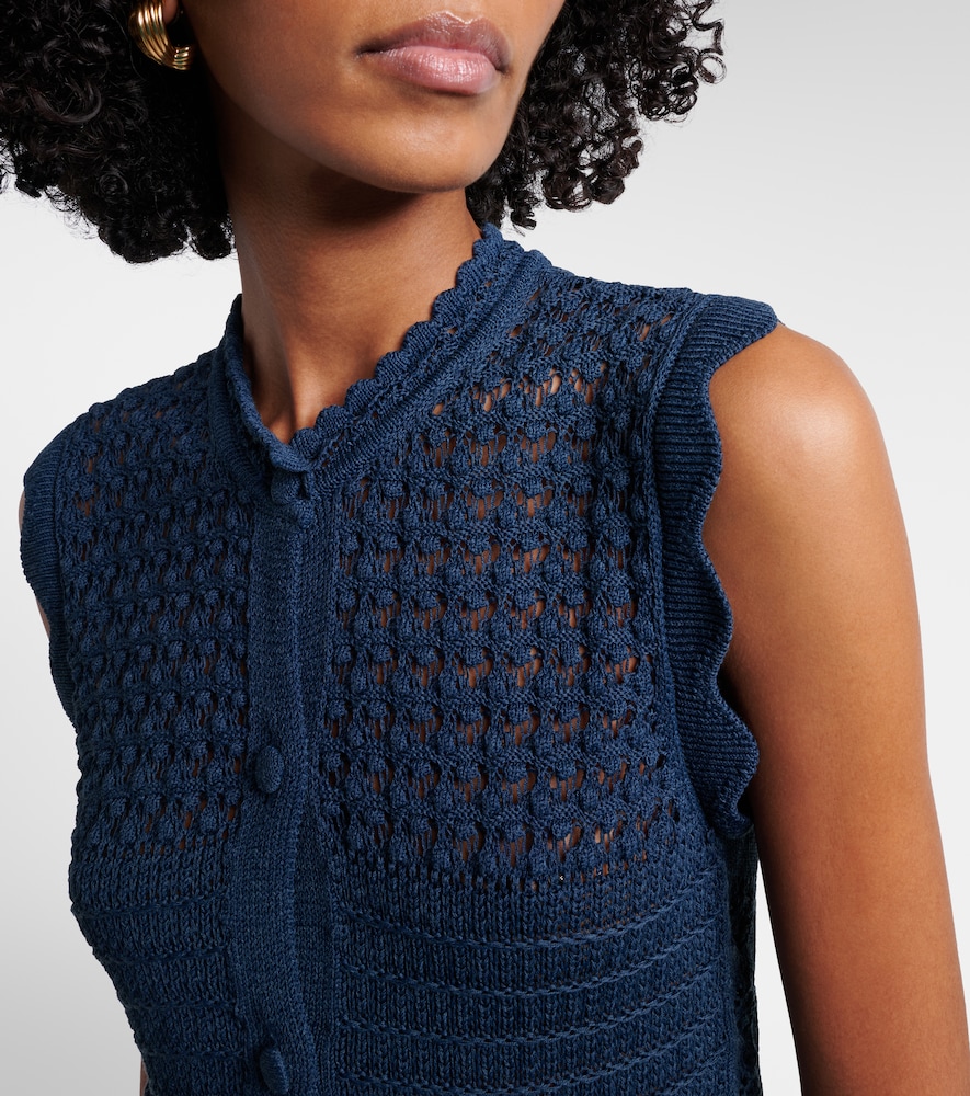  Eres Eres Aurora Crochet Top 