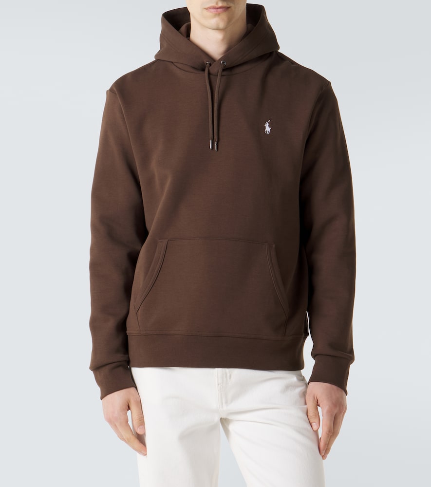 Cotton-Blend Jersey Hoodie