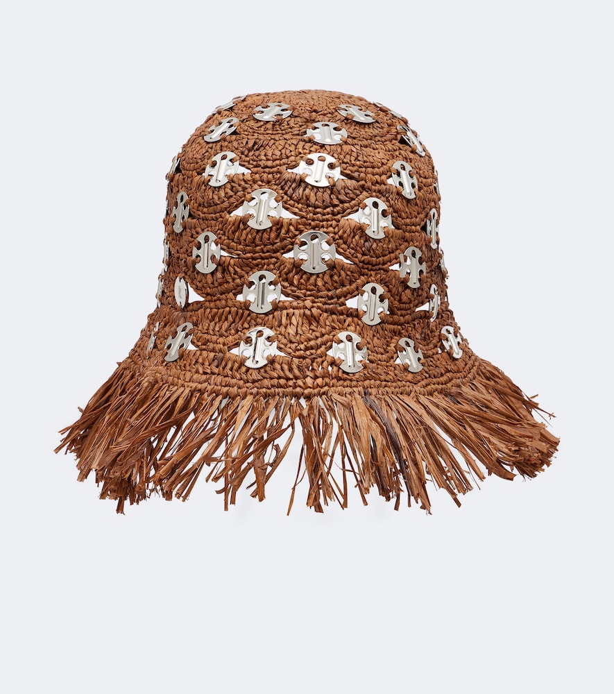 Rabanne Bob en raphia franges 490 €