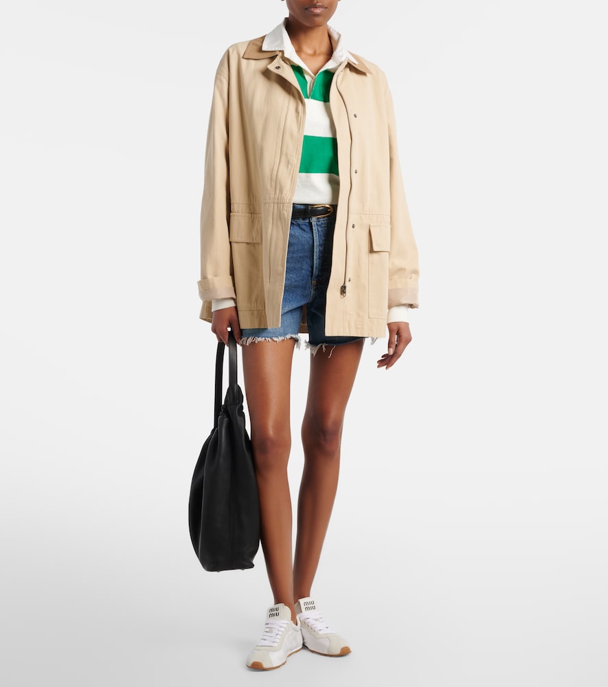 Agolde Nye denim shorts