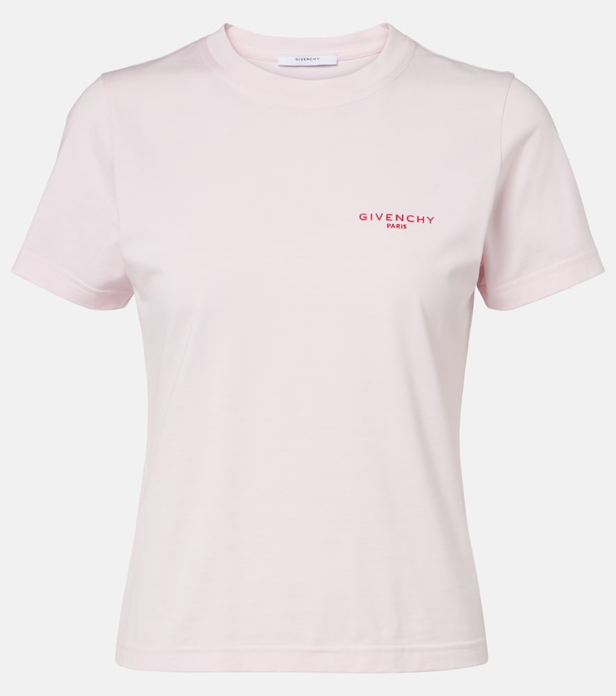 Givenchy Women's Pink Cotton Jersey T-Shirt UK Size 16 - Mytheresa