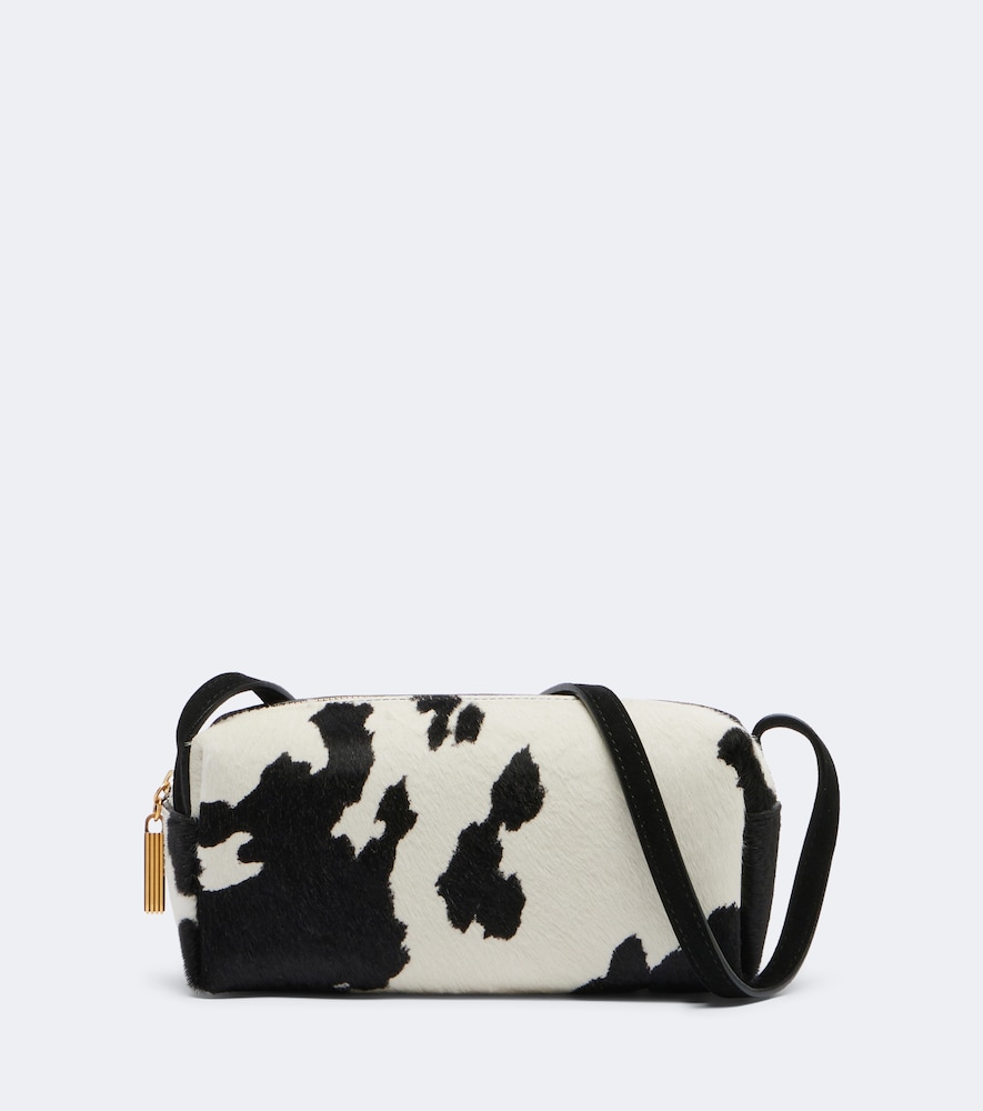 Borsa a tracolla Kye Mini in cavallino e suede