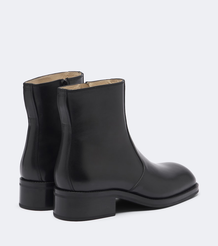 Leather Ankle Boots