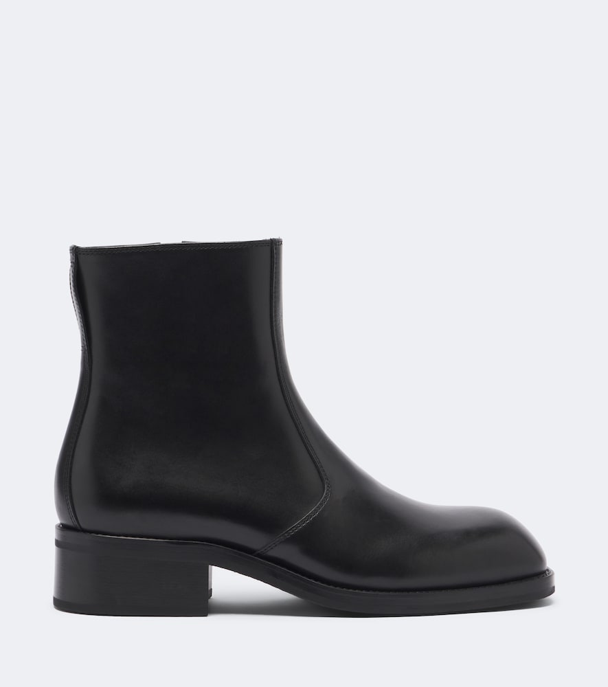 Leather Ankle Boots