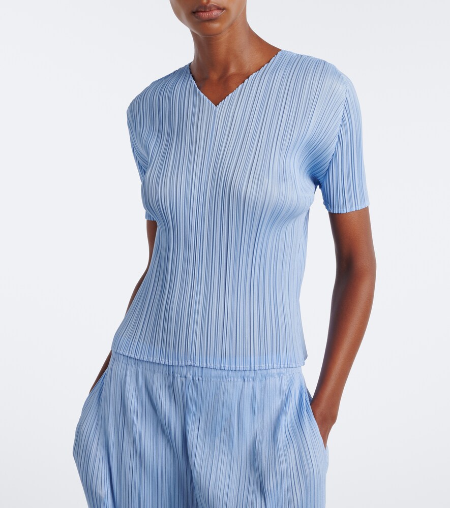 Issey Miyake Monthly Colors: August Pleated Top