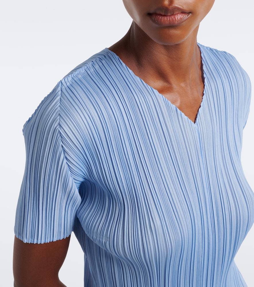 Issey Miyake Monthly Colors: August Pleated Top