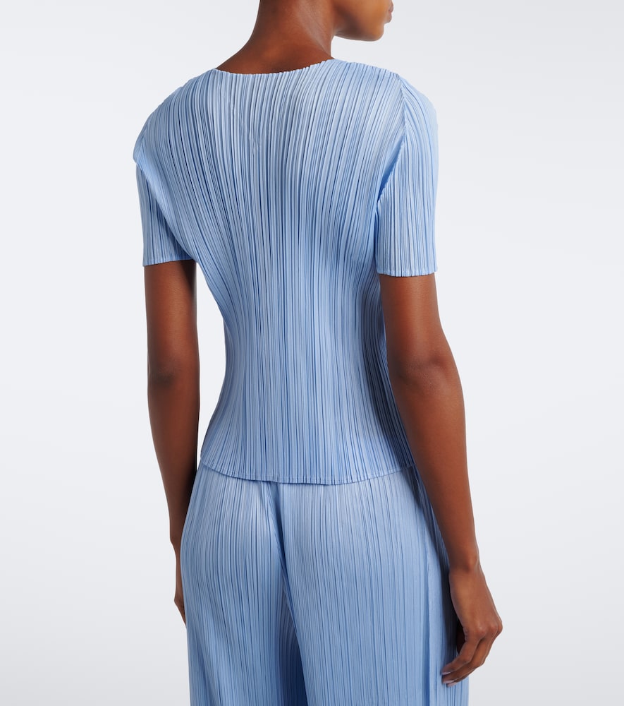 Issey Miyake Monthly Colors: August Pleated Top