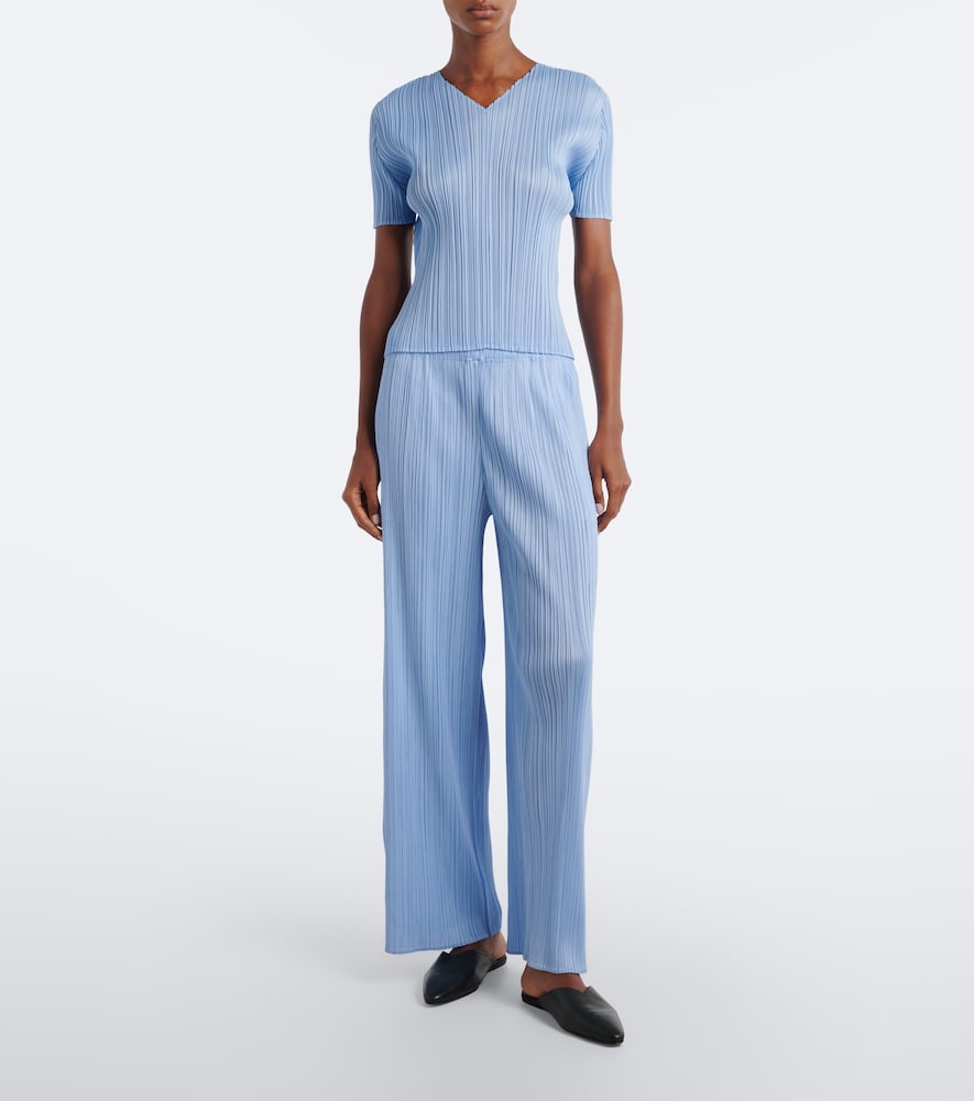 Issey Miyake Monthly Colors: August Pleated Top