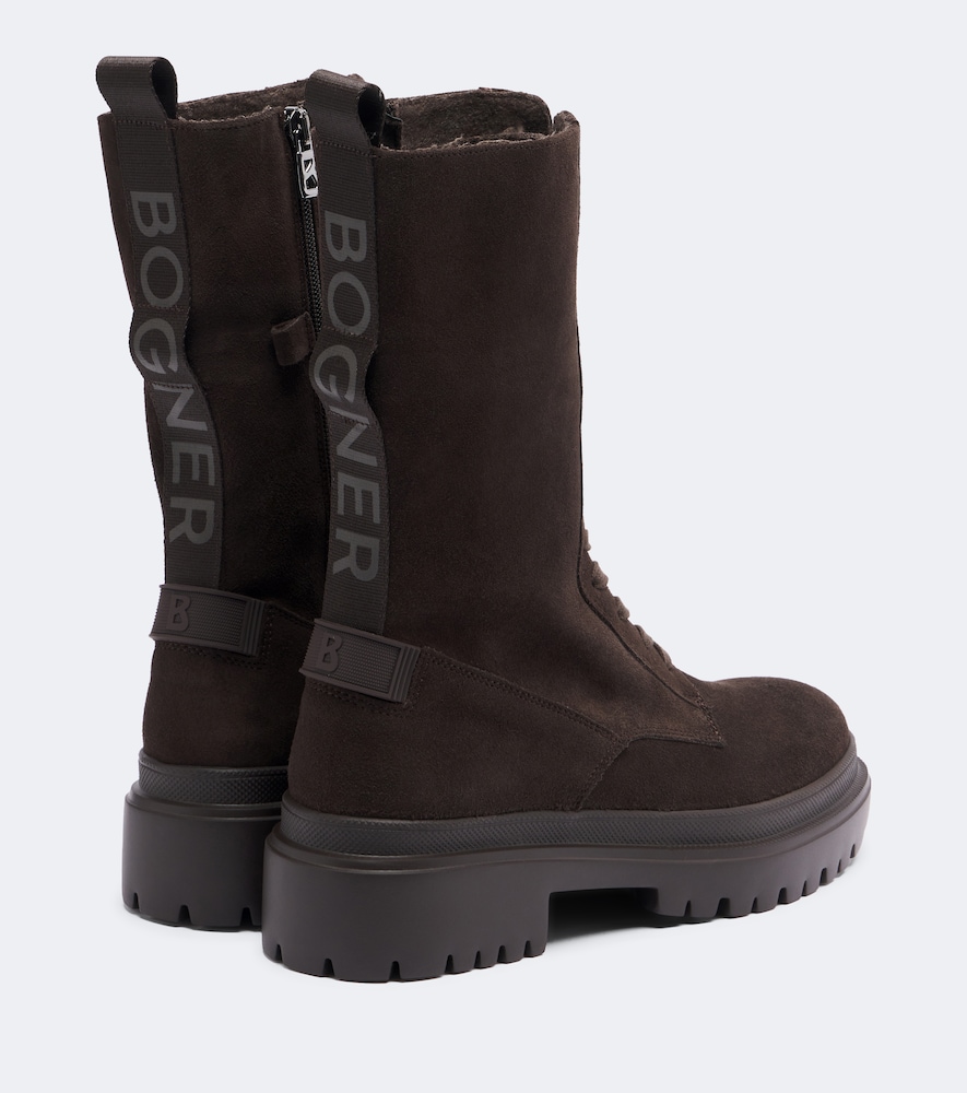 Riga Suede Lace-Up Boots