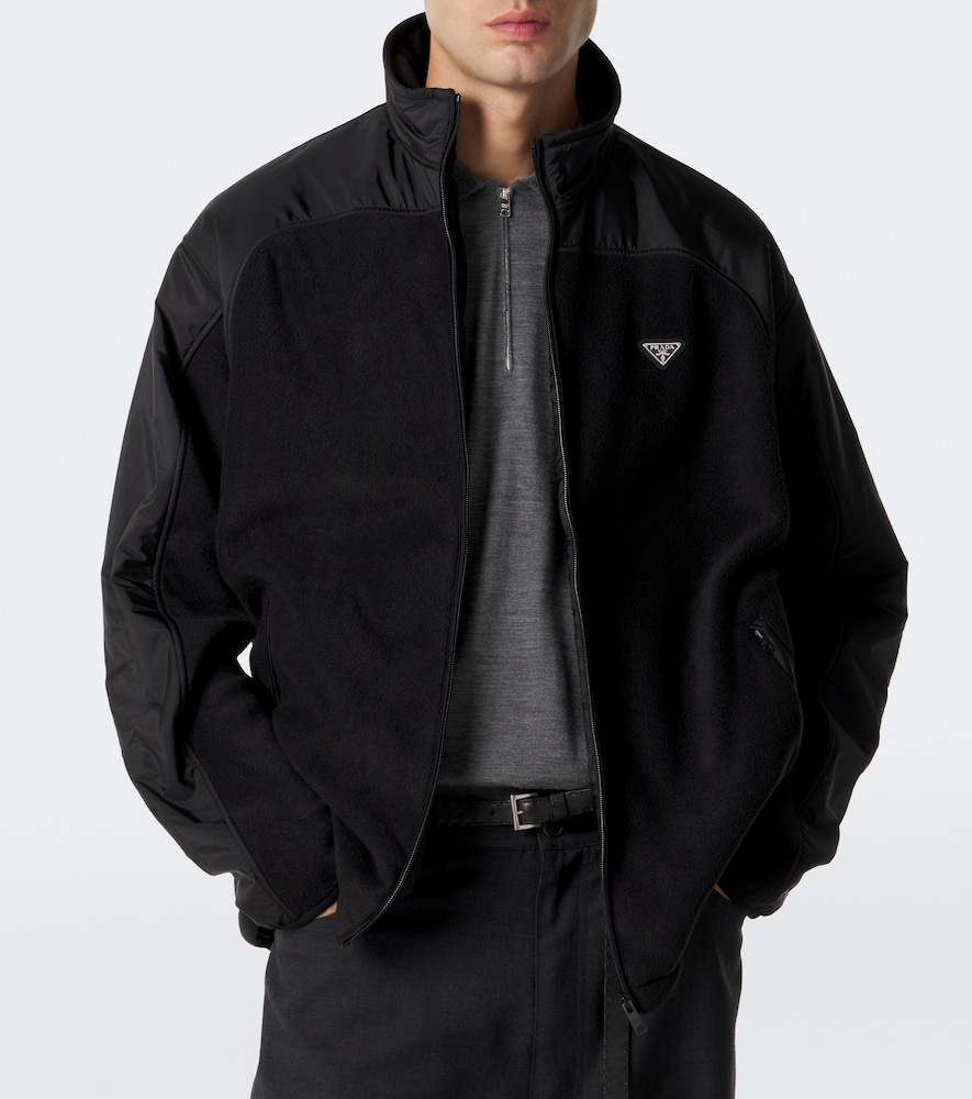 Re-Nylon And Fleece Jacket
