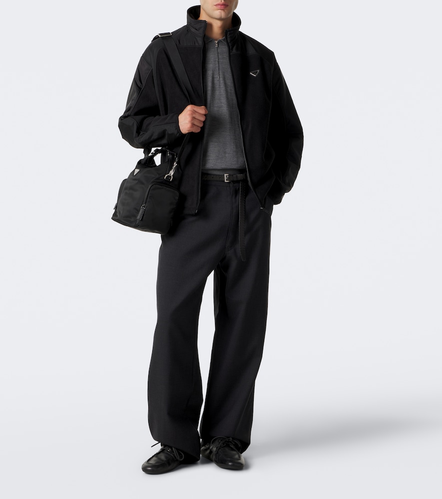 Re-Nylon And Fleece Jacket