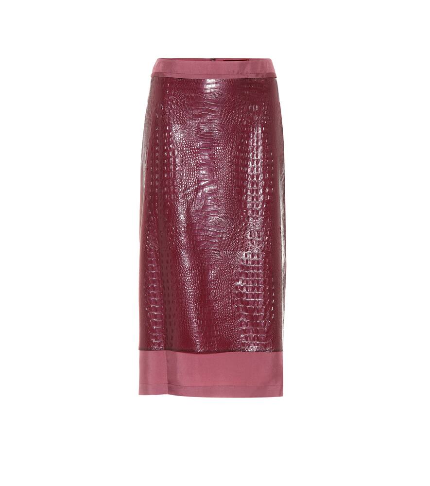 SIES MARJAN SULA EMBOSSED SKIRT,P00370795