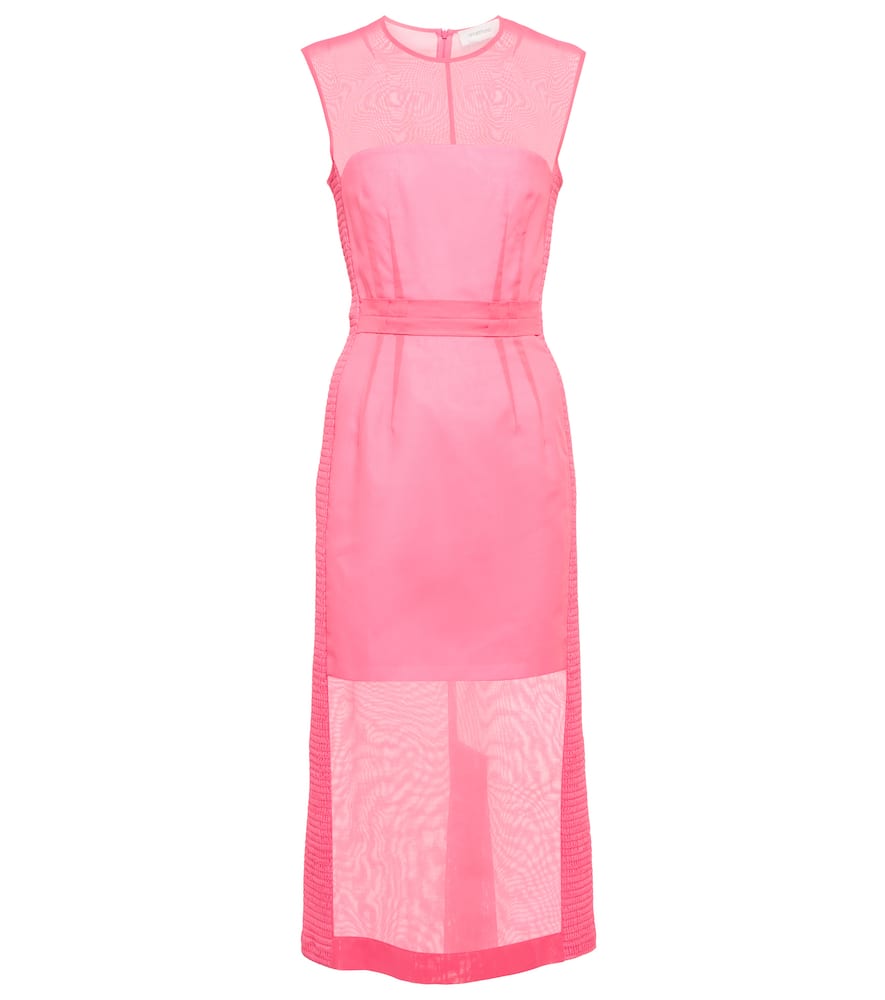 Sportmax Fresco cotton voile midi dress