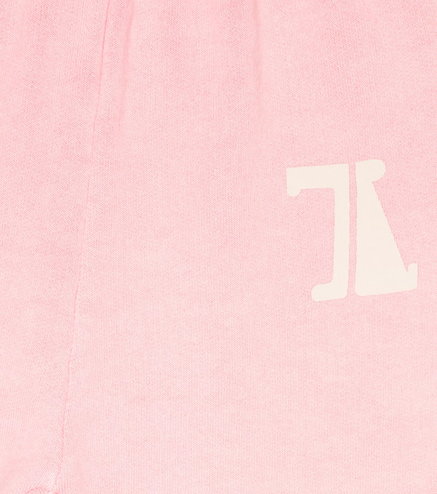 The Animals Observatory Baby Dromedary Printed Pants In Pink