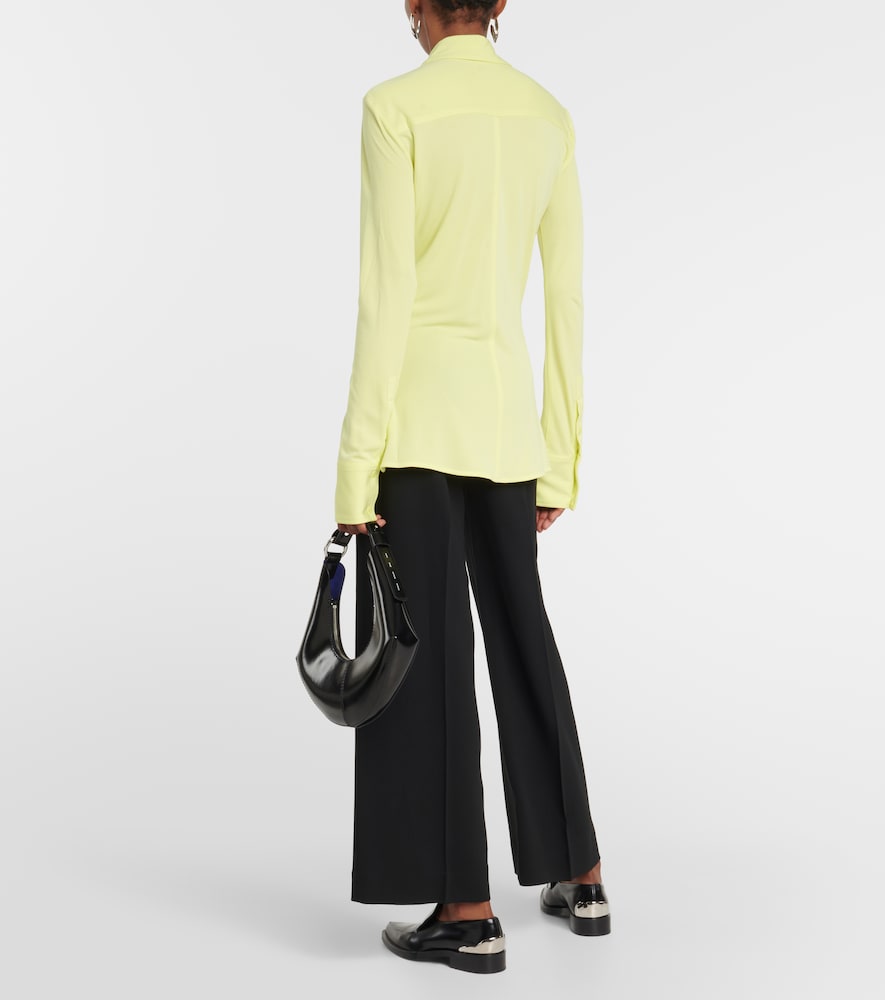 White Label Cutout Jersey Shirt