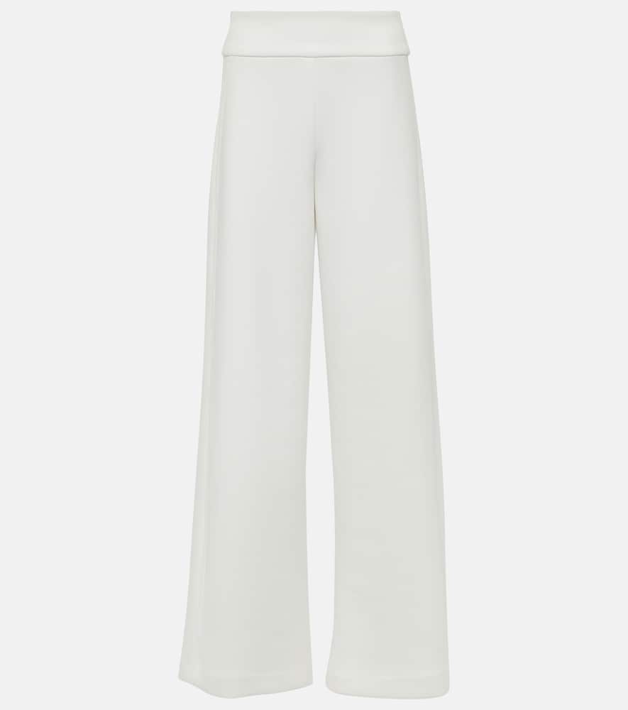 Max Mara Levante high-rise jersey straight pants
