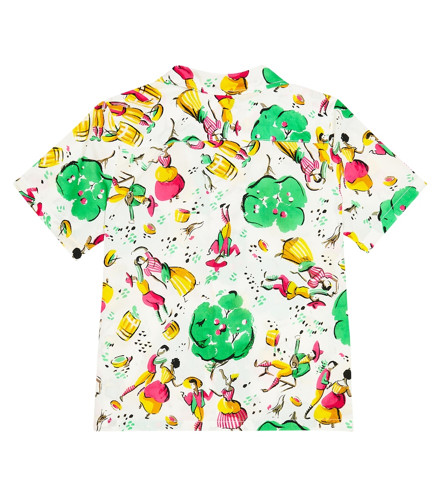  Morley Morley Sault Printed Cotton Shirt 