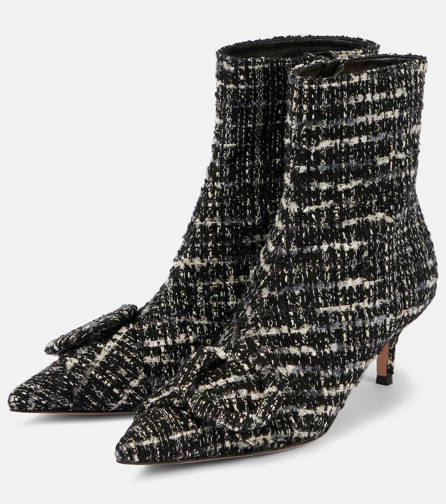 Bouclé Ankle Boots