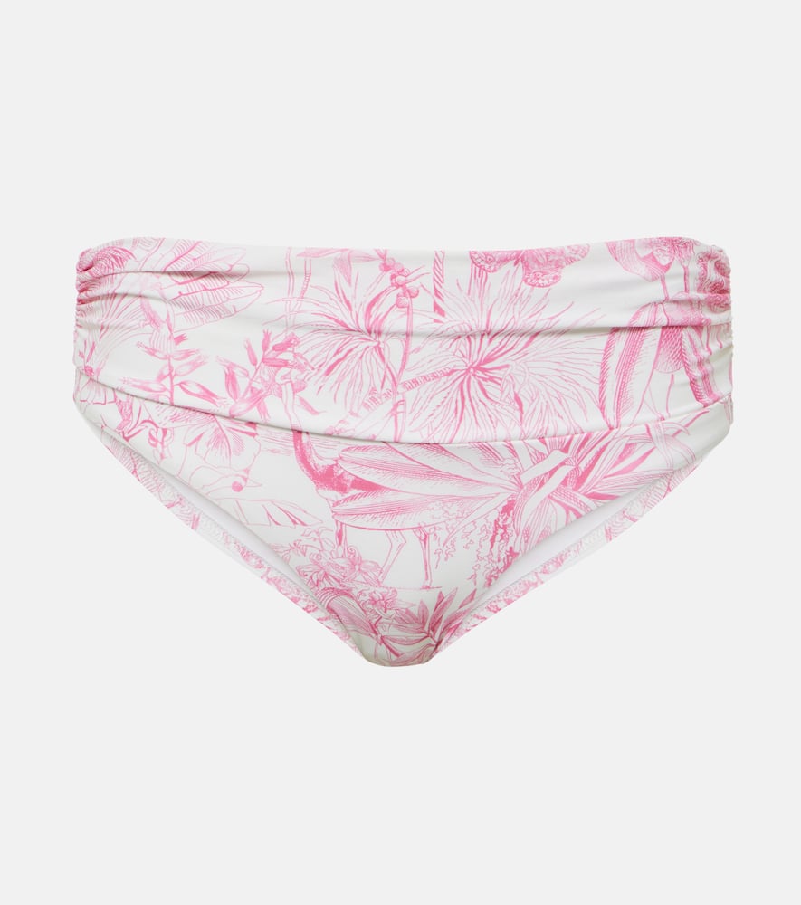 Melissa Odabash Bel Air Printed Bikini Bottoms In Exotica