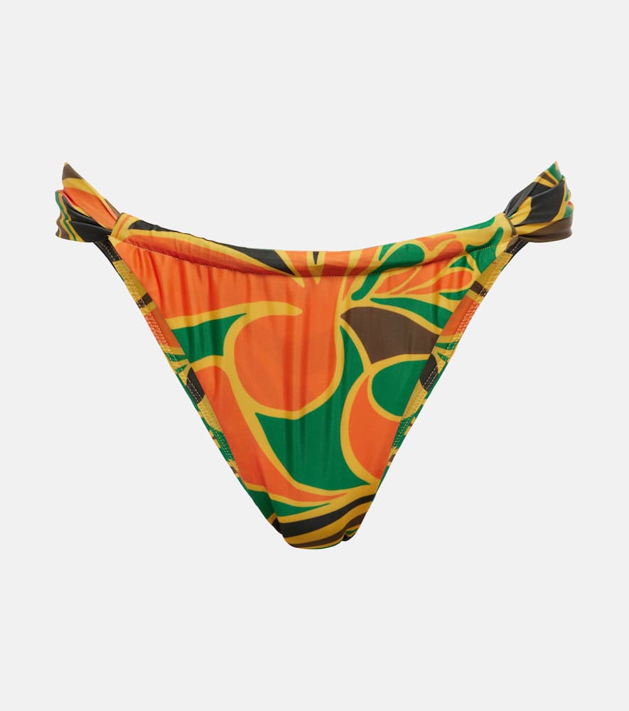 Andez printed bikini bottoms