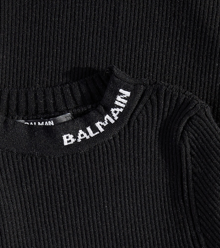 Balmain Kids Balmain Kids Kleid Aus Strick 