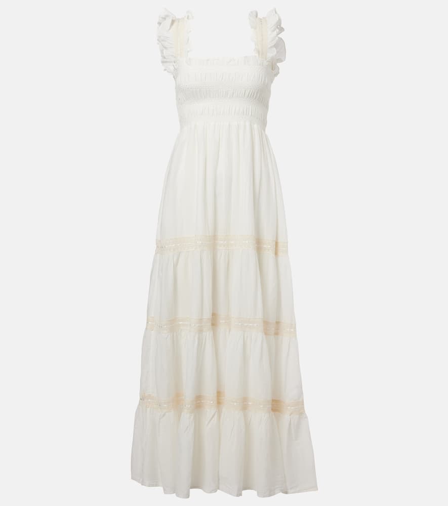 Rixo London Maxikleid Aubrie Aus Baumwoll-voile