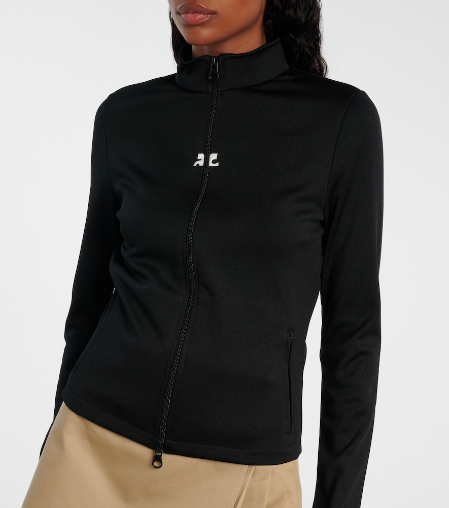 Courrèges Interlock Jersey Track Jacket