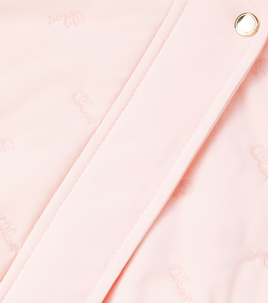  Chloe Kids Chloé Kids Baby - Giacca Ricamata Con Cappuccio 