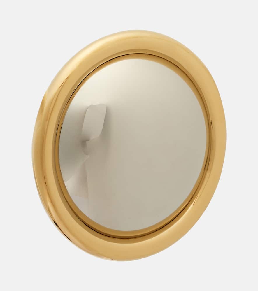 Jacquemus The Rond Drop Earrings In Silver