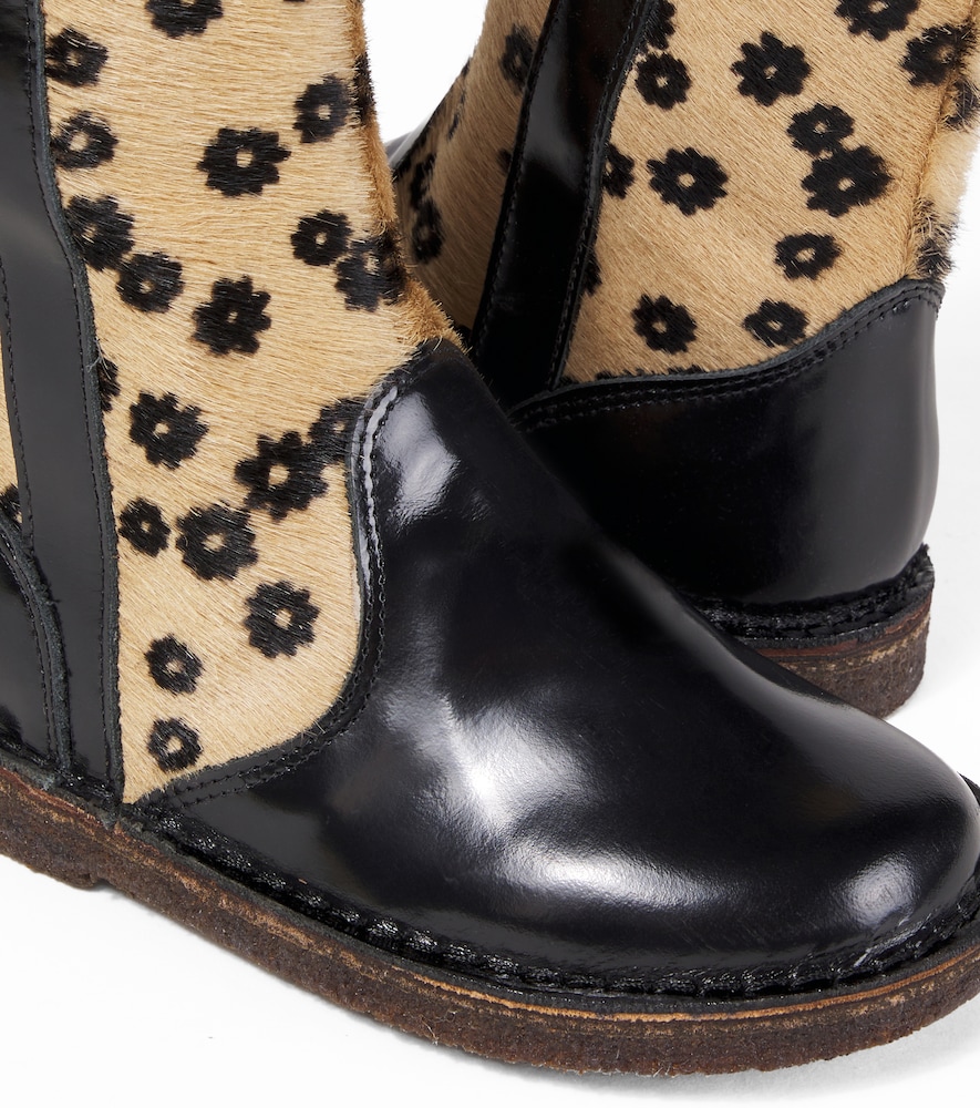  Pepe Pèpè Botas De Piel Y Pelo De Becerro 