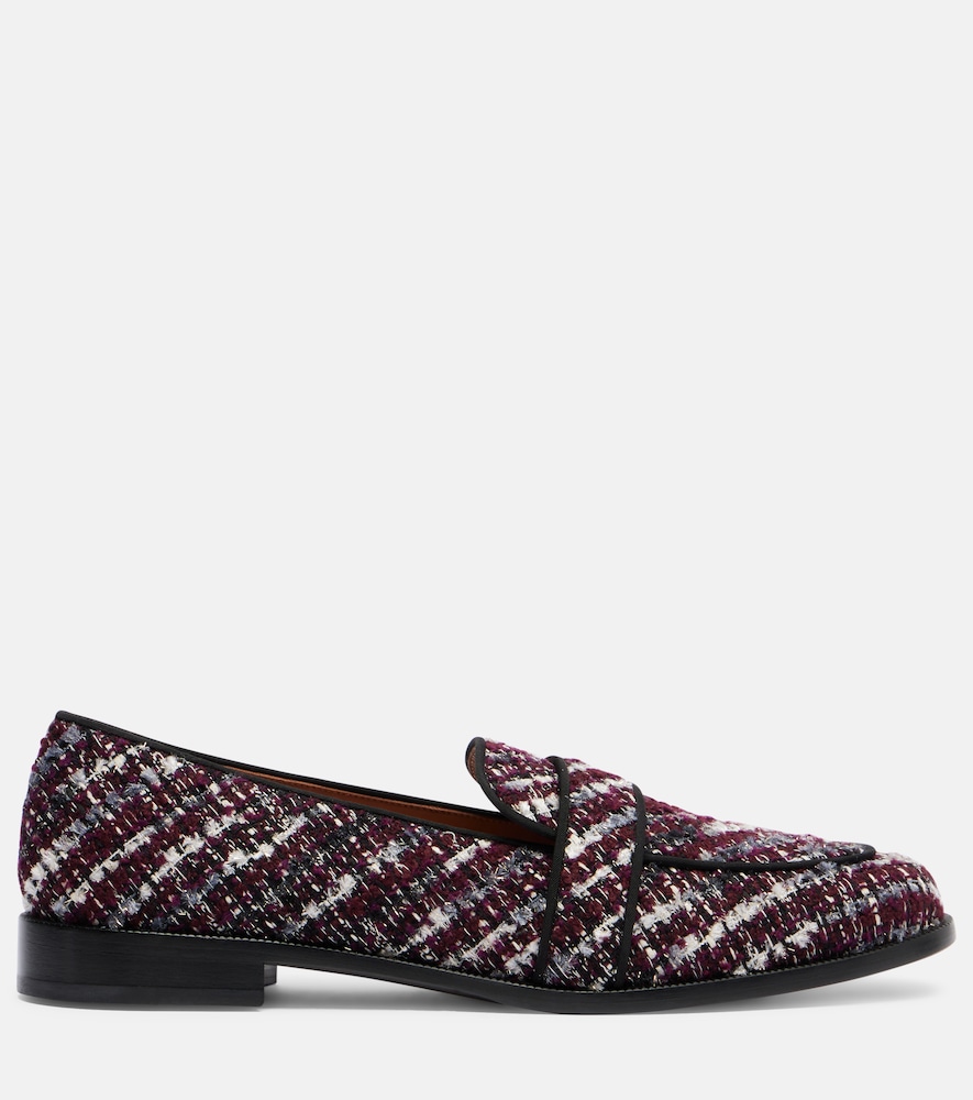  Aquazzura Aquazzura Loafers Martin Aus Tweed 