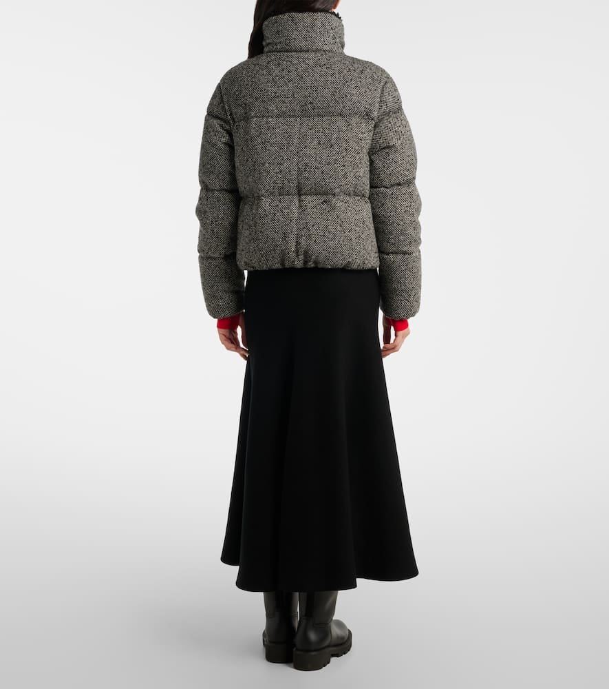 Moncler Zip-up Bomber Jacket In Gray