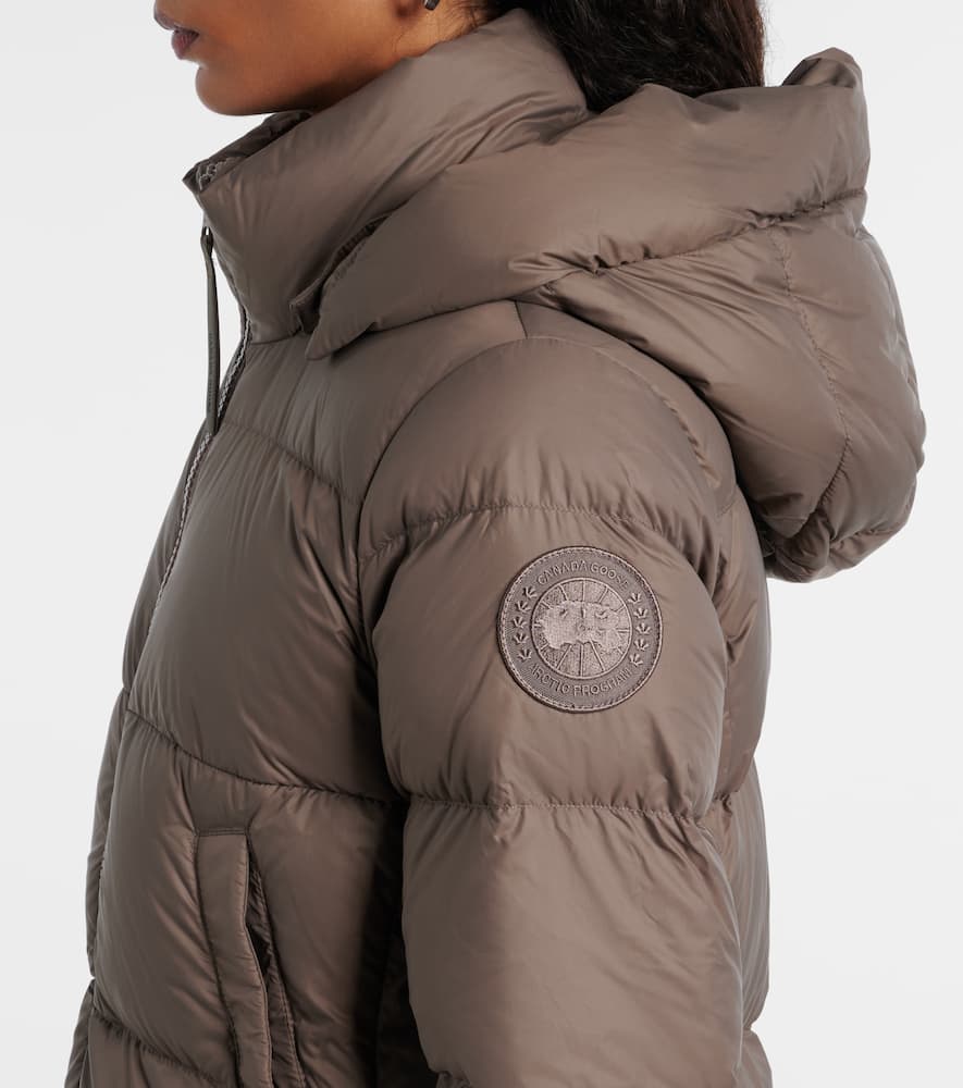Canada Goose Mystique Hooded Down Coat In Gray