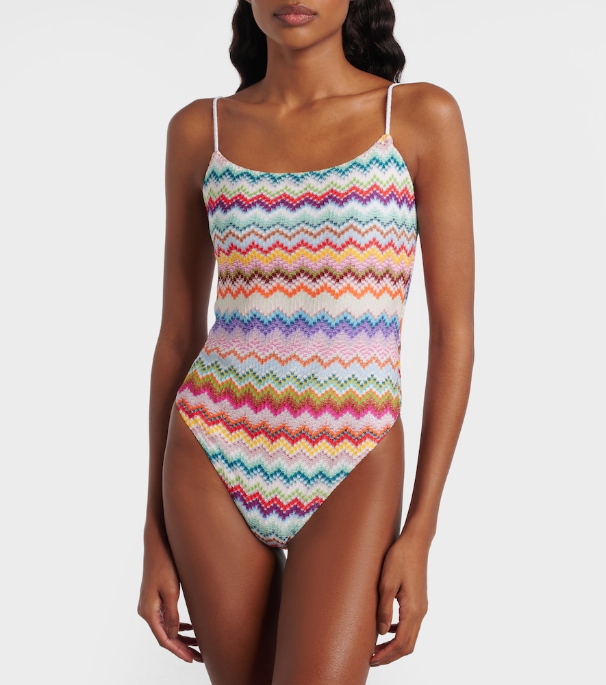  Missoni Missoni Badeanzug Aus Häkelstrick 