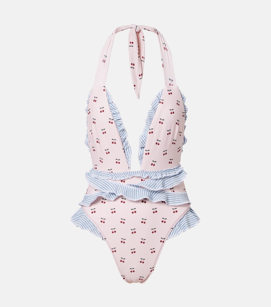 Montce Tropez printed ruffled swimsuit | Thumbnail 6