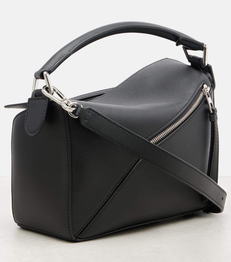  Loewe Loewe Puzzle Small Fringed Leather Top-handle Bag 