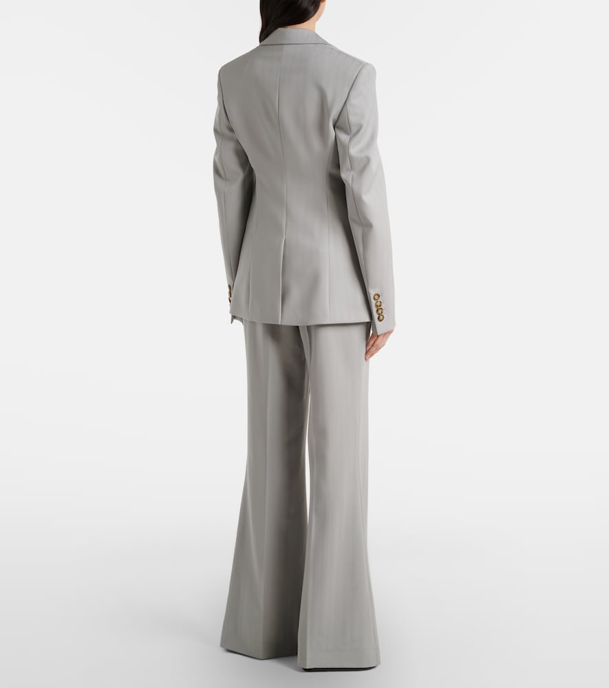  Stella Mccartney Stella Mccartney Schlaghose Aus Wolle 