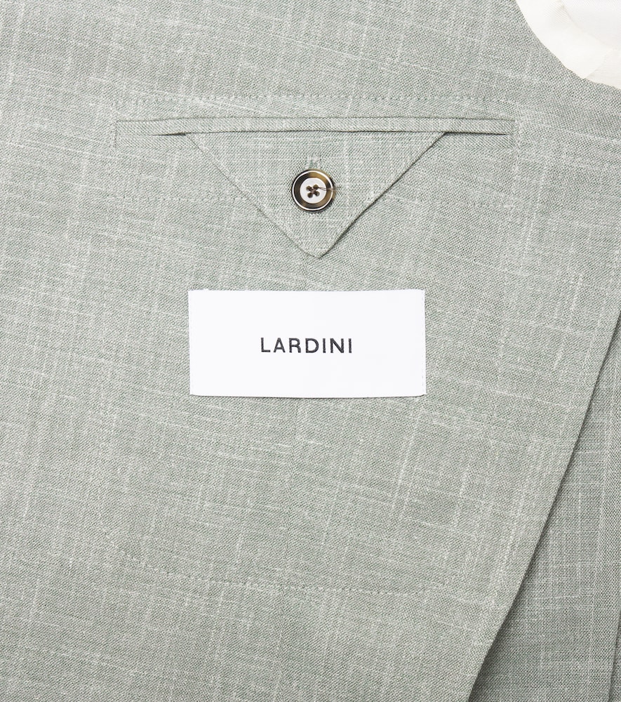  Lardini Lardini Anzug Aus Wolle, Seide Und Leinen 